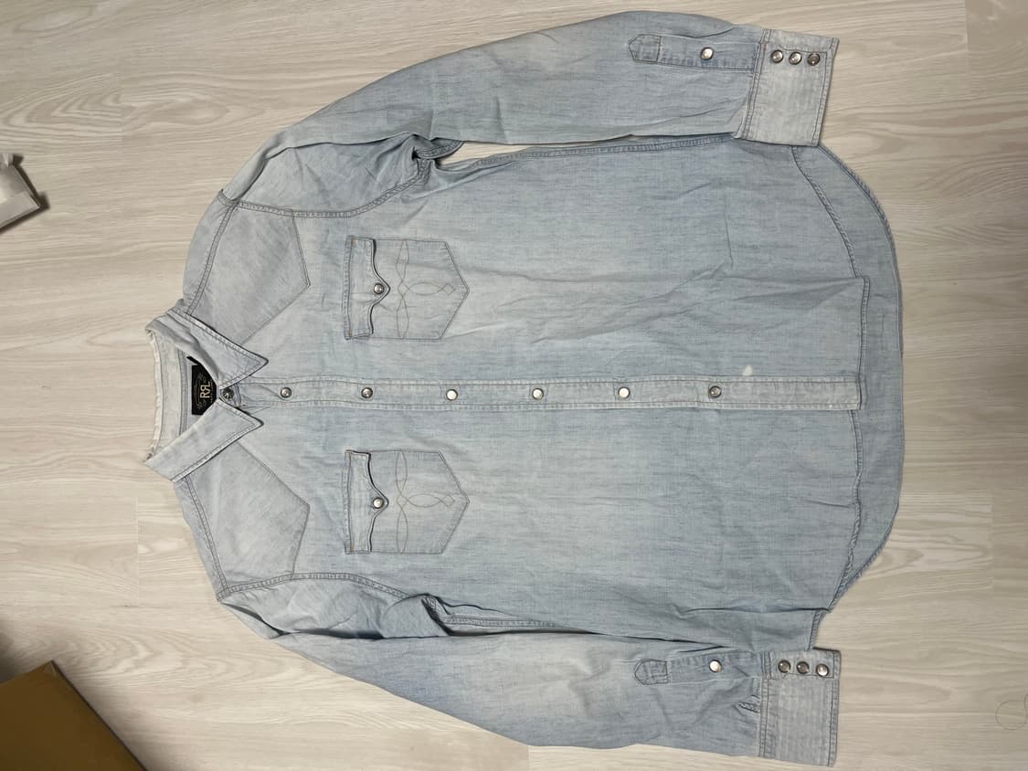 rrl 더블알엘 웨스턴 셔츠 콘초 L 상품이미지1