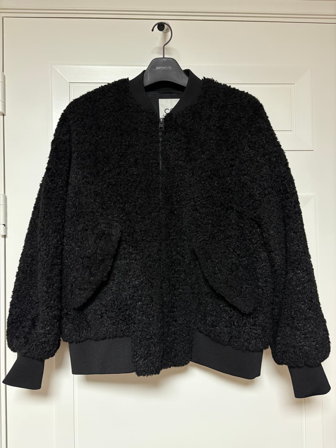 COS 오버사이즈 핏 테디 보머 자켓 상품이미지4