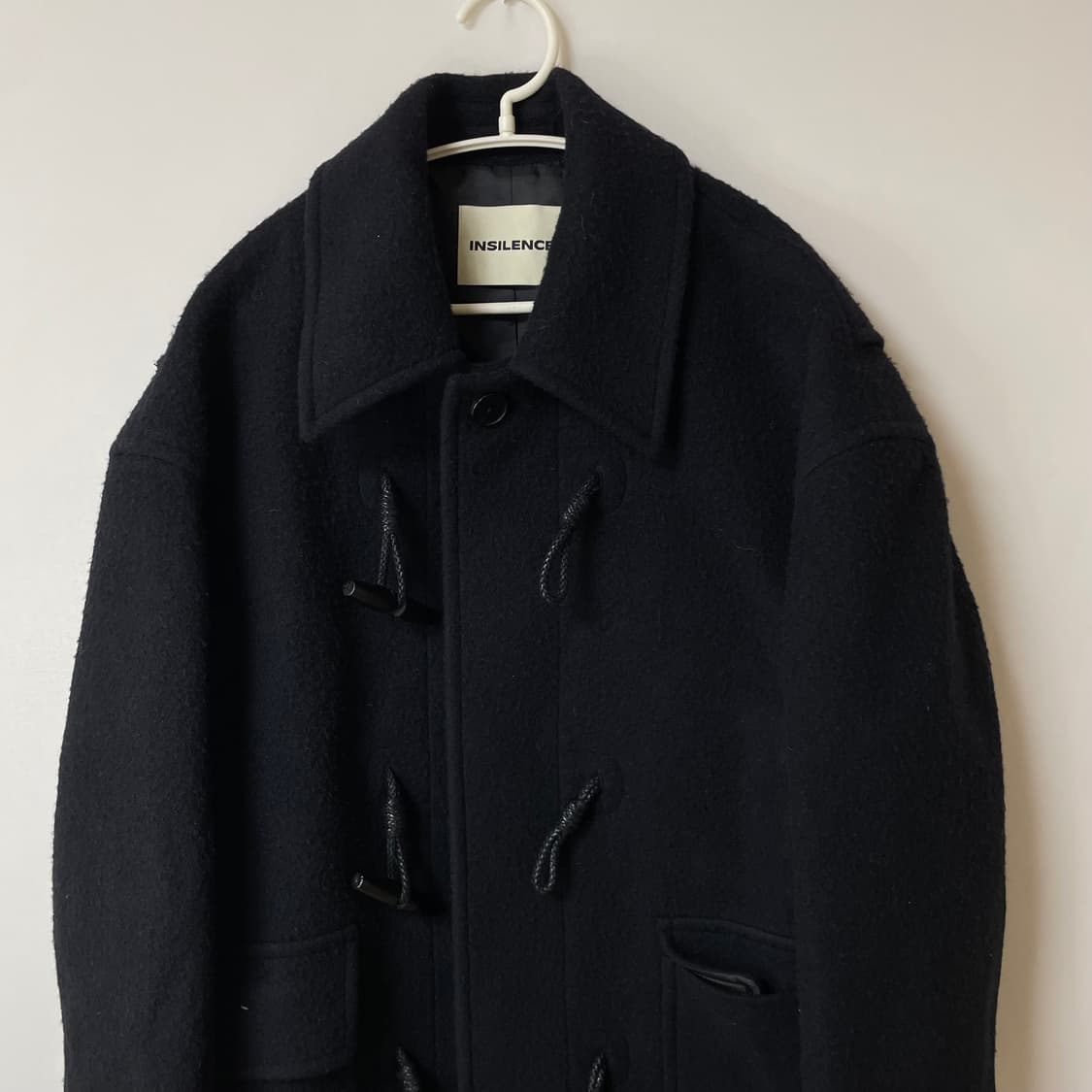 [ S ] 인사일런스 오버사이즈 울 발마칸코트 상품이미지2