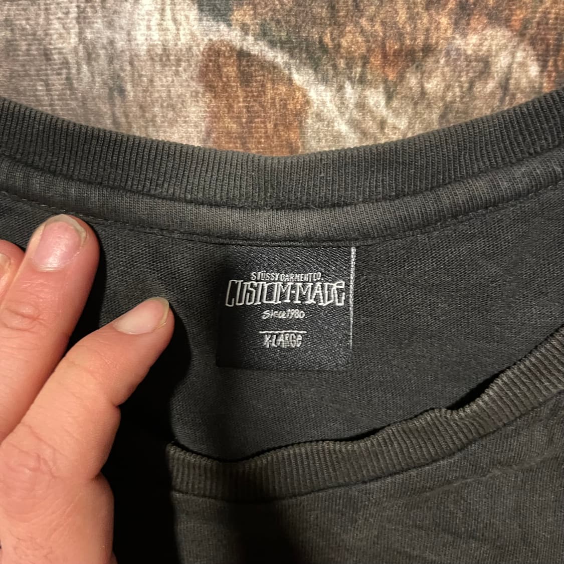 스투시 custummade 월드투어 반팔 XL 상품이미지4