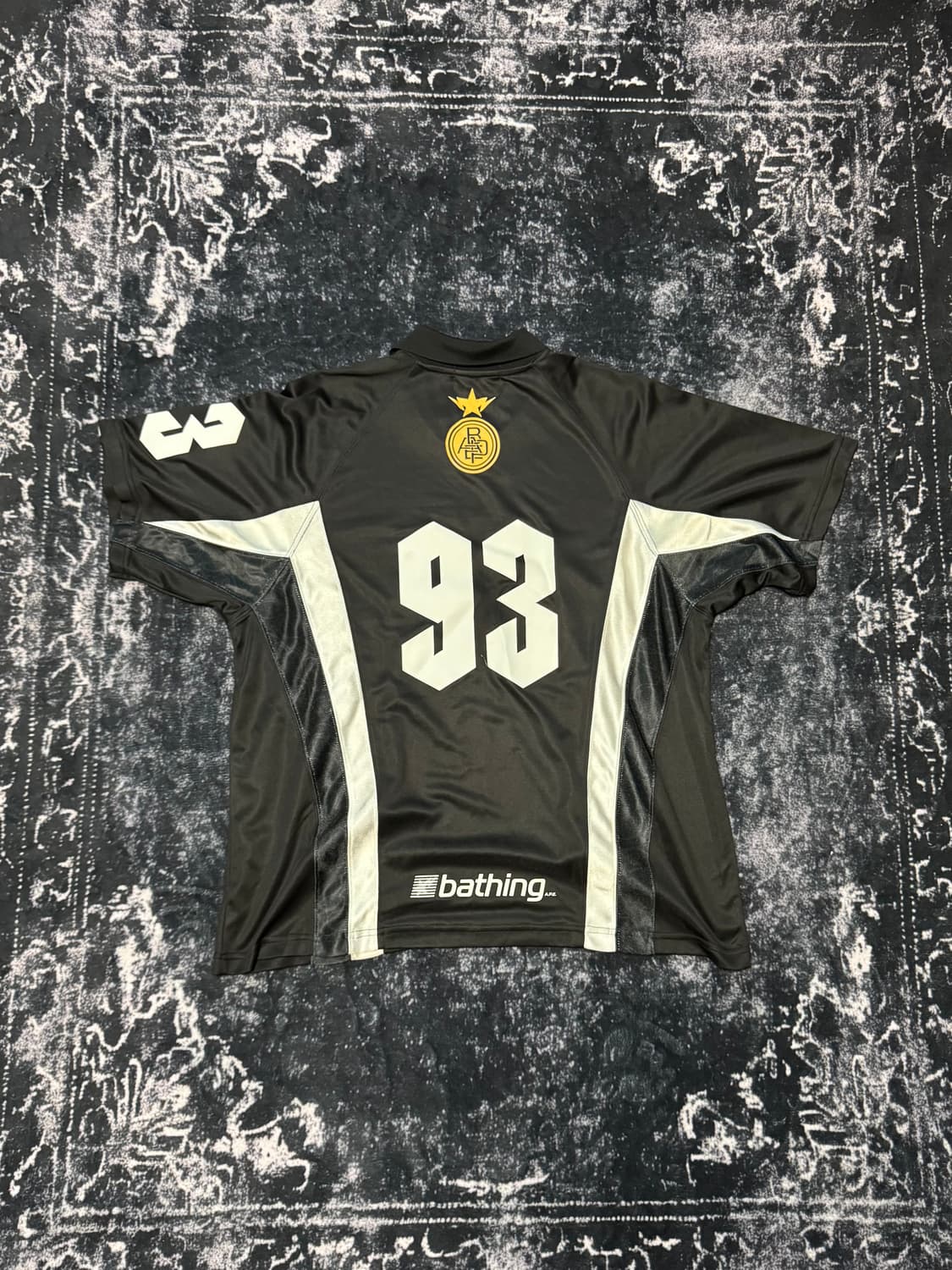 BAPE Multi Logo Relaxed Fit Soccer Jerse 상품이미지5