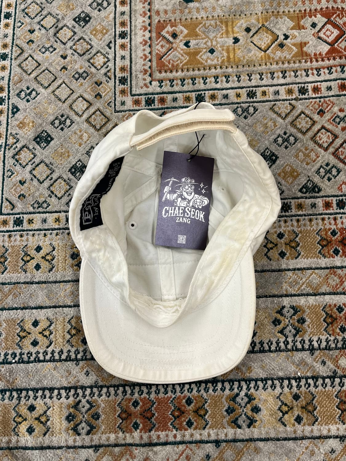 폴로 랄프로렌 볼캡 화이트 키즈 4-7 #csz3145 상품이미지8