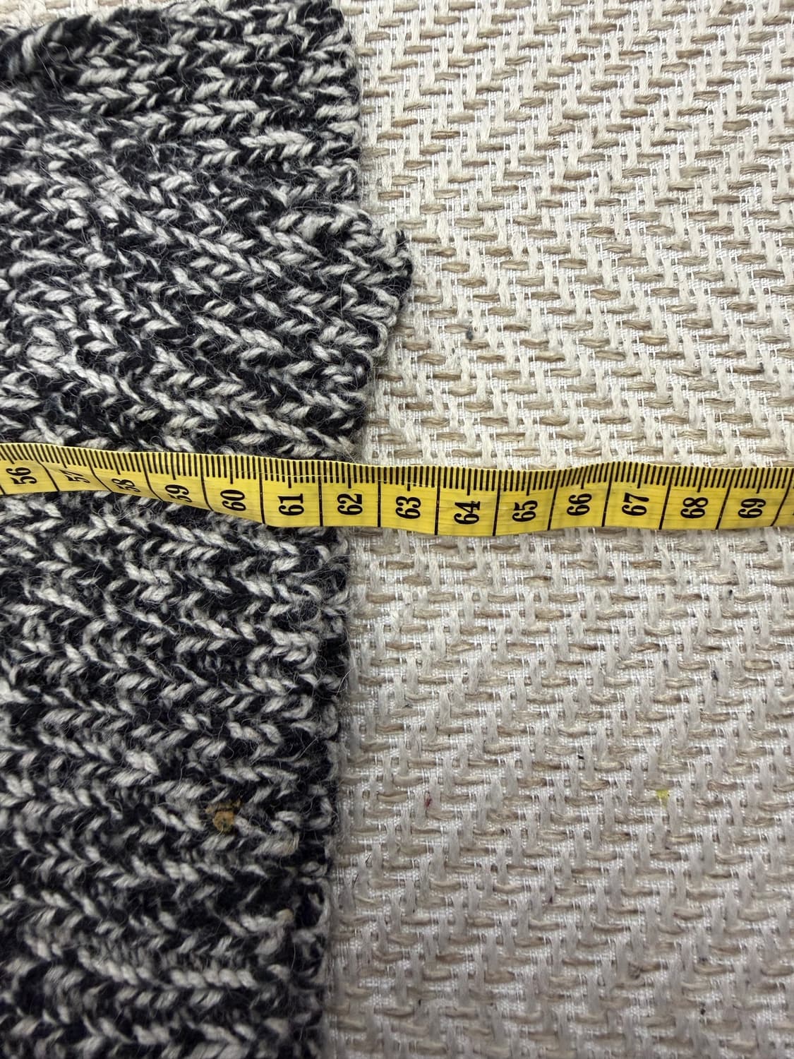 정품) 쟈딕앤볼테르 블랙/화이트 니트 스웨터 S 상품이미지8