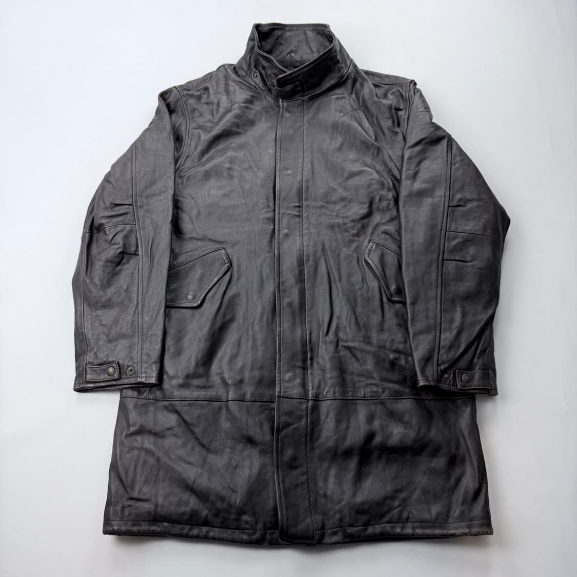 빈티지 이탈리아 가죽카코트 올드갭맛 카코트 상품이미지1