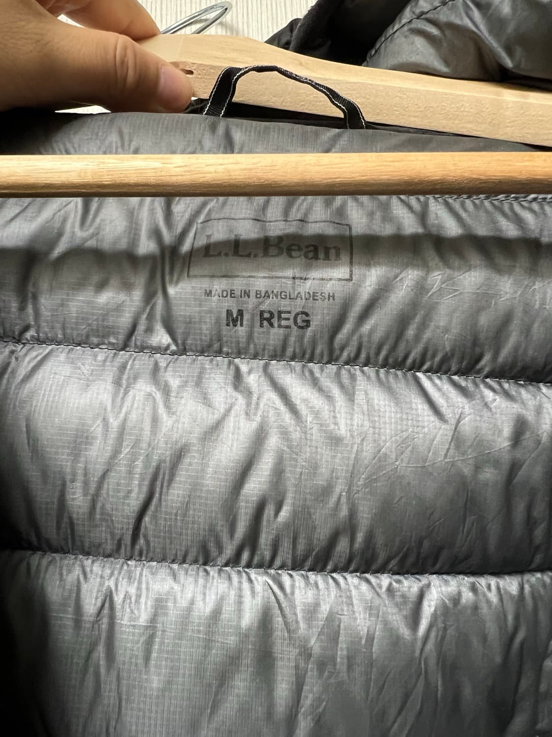 LL bean 엘엘빈 경량패딩 m 상품이미지4