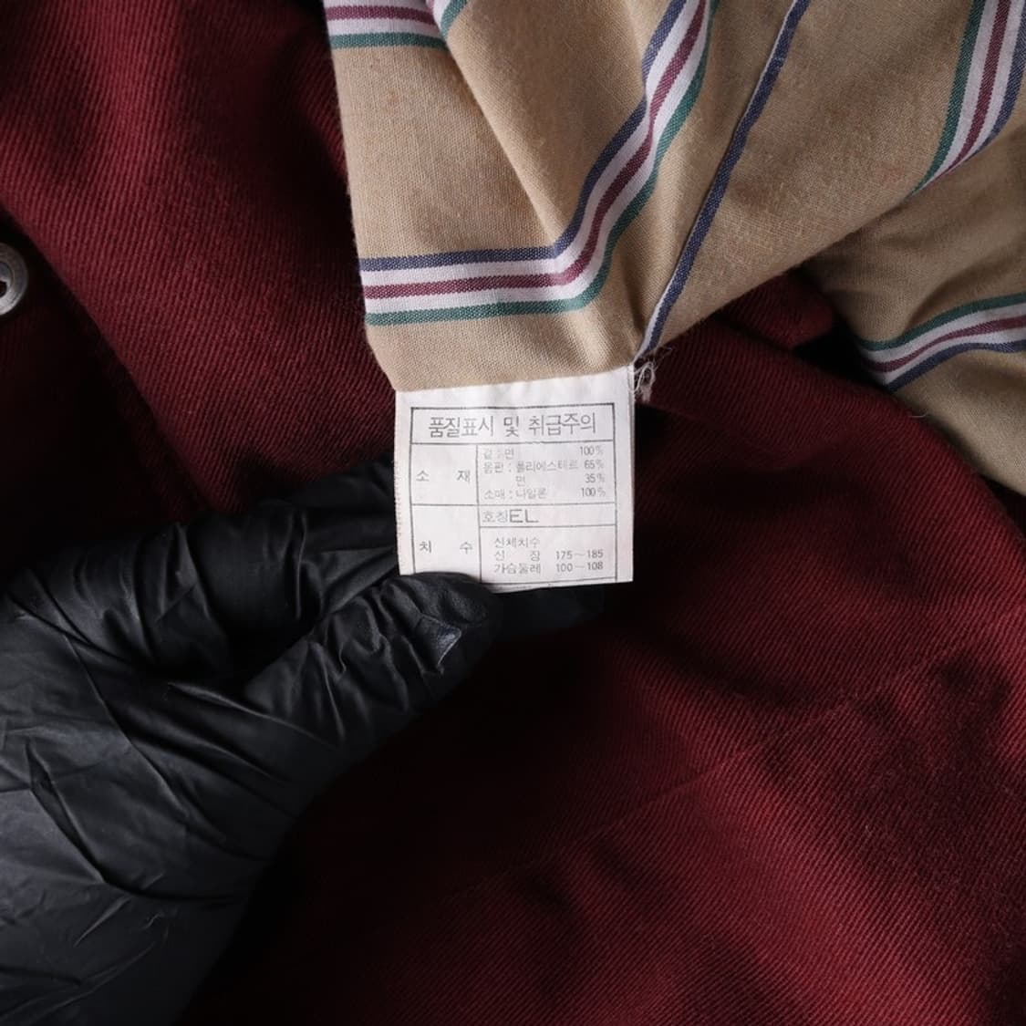 E.LAND 빈티지 코튼 자켓 XL 상품이미지7