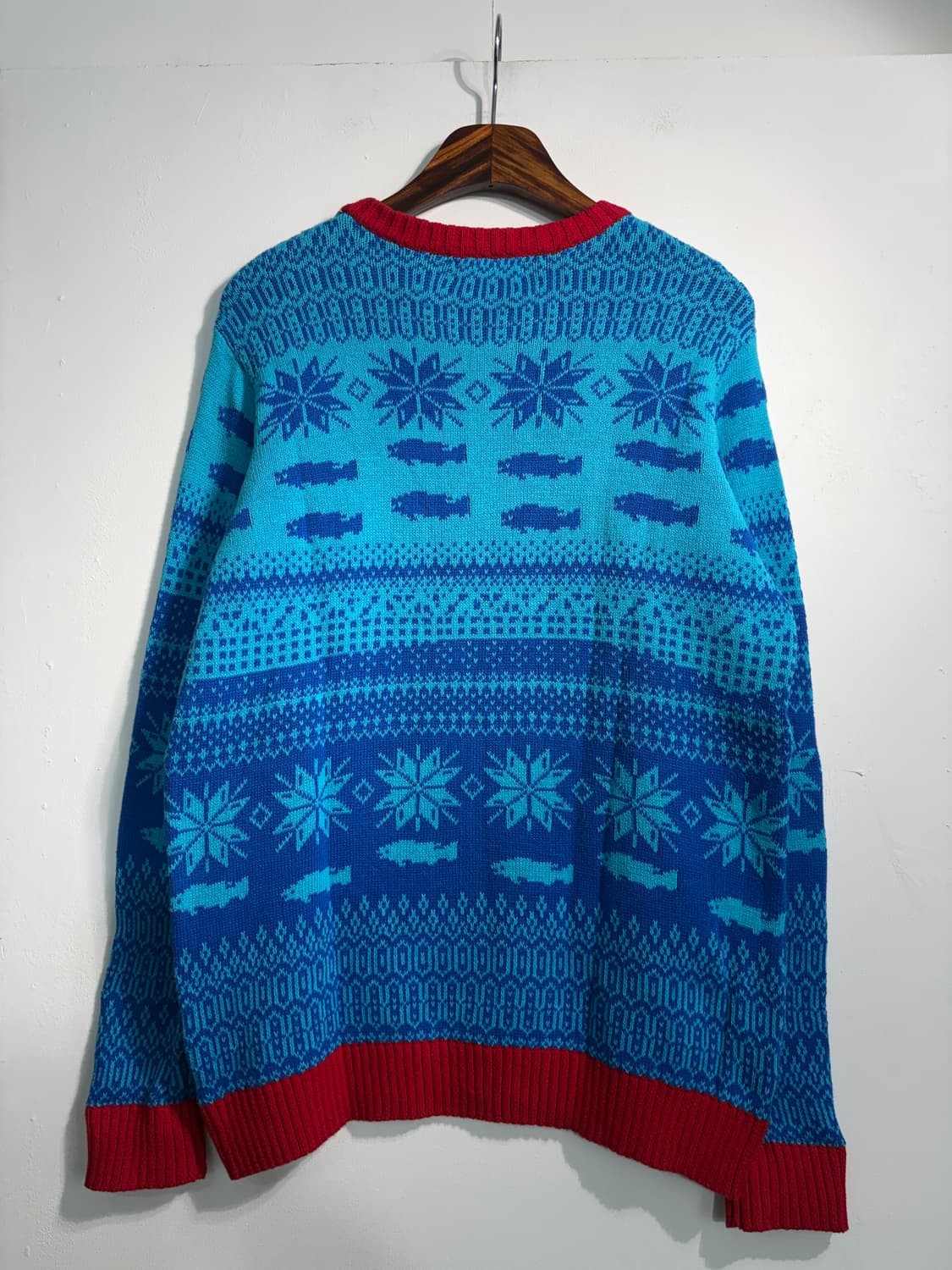 U.S.A. 크리스마스 매너티 어글리니트 코튼100%  상품이미지3