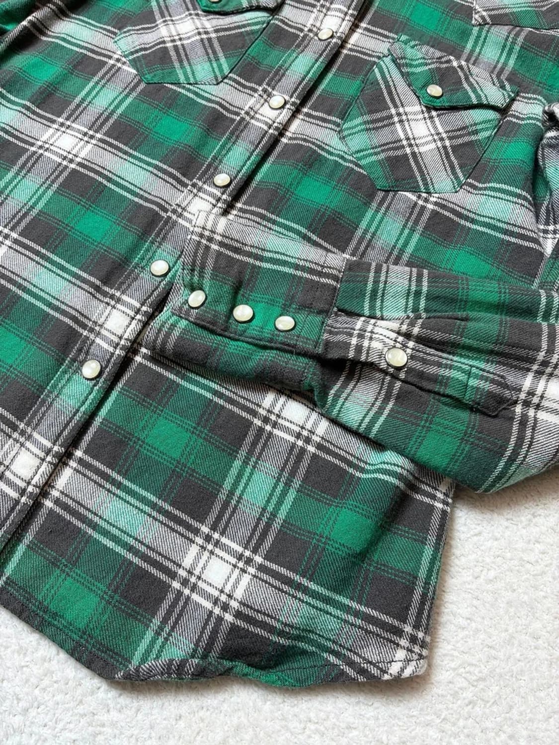 폴로진스 00's 체크 웨스턴 셔츠 PN6304 상품이미지4