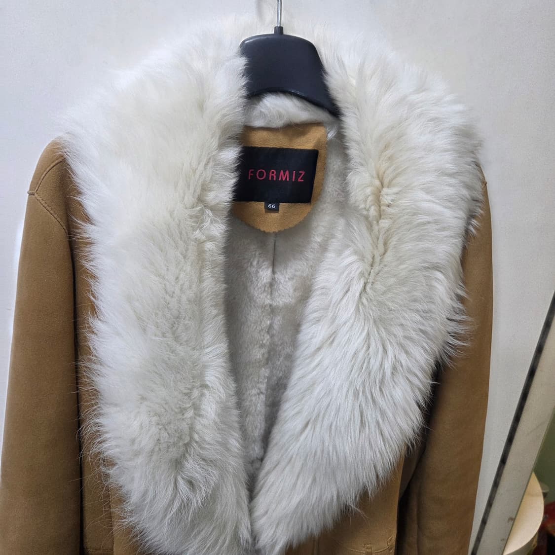 포미즈 시어링 롱 무스탕 상품이미지2