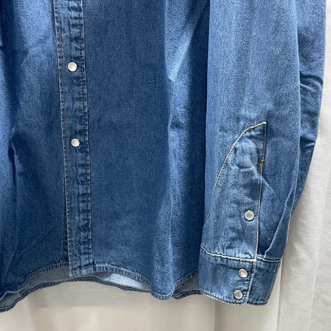 섀퍼/ 웨스턴 데님 셔츠/ XXL 상품이미지4
