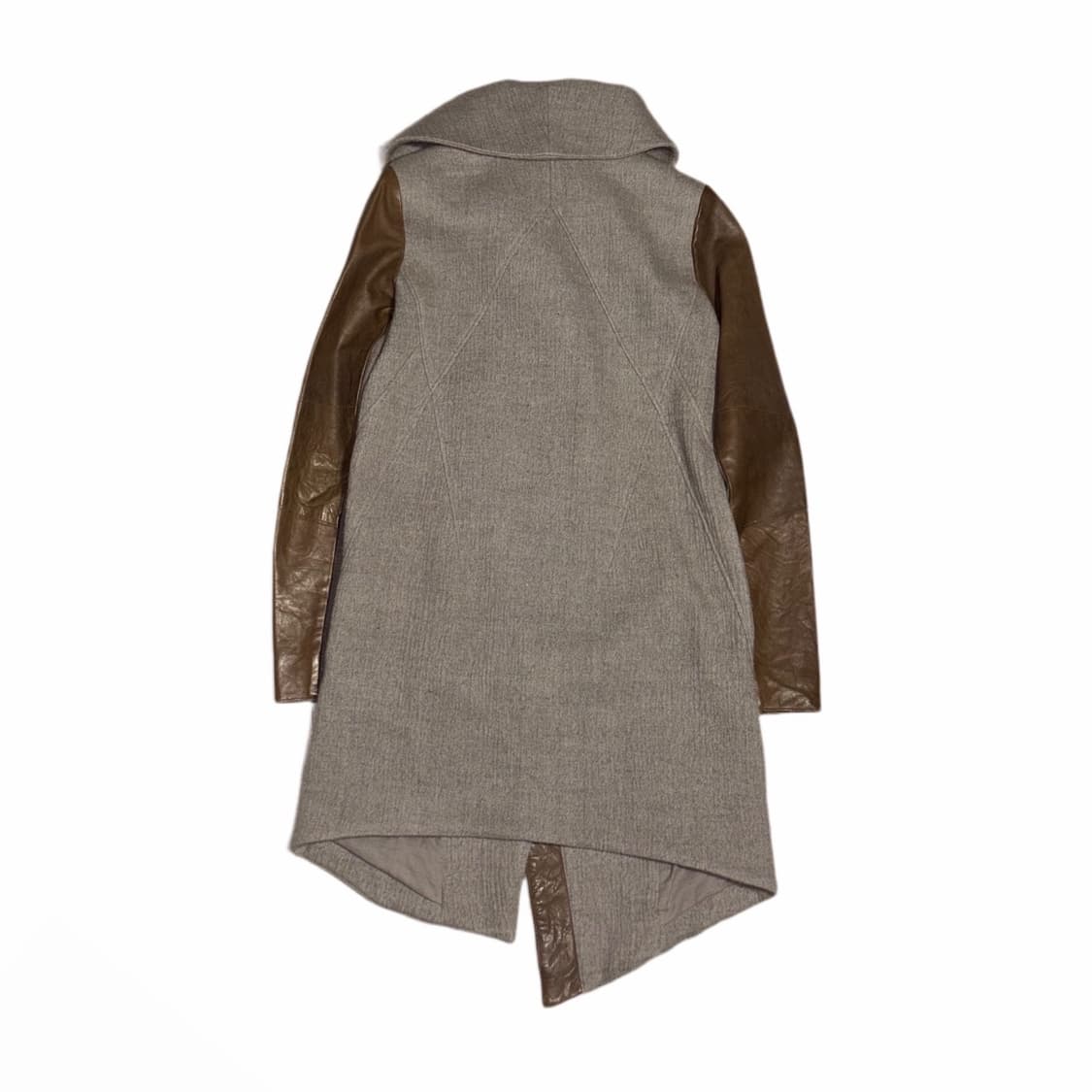 AW12 Helmutlang Willowed Felt Wool Coat 상품이미지3