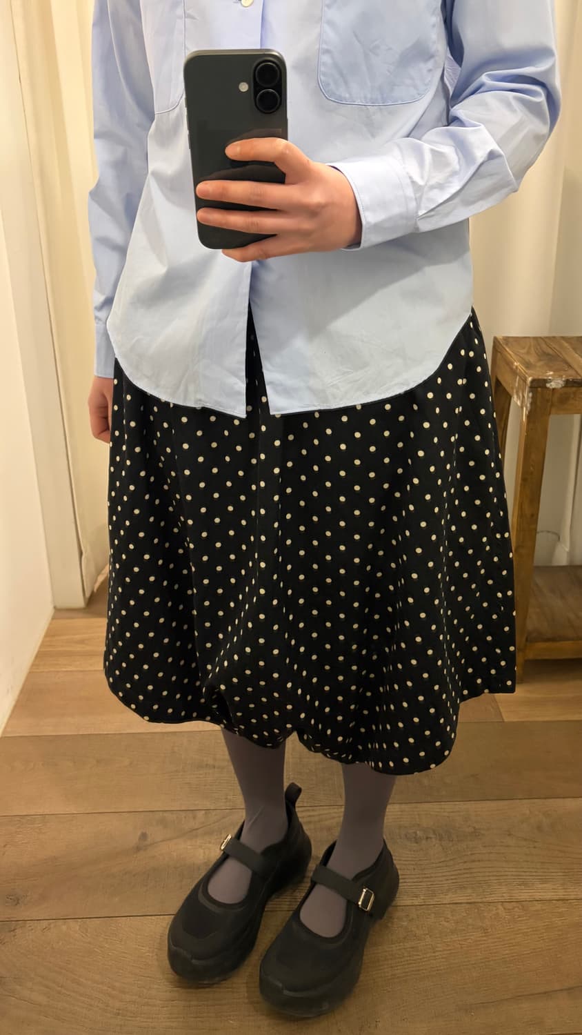 Dot Satin Saruel Pants 상품이미지3