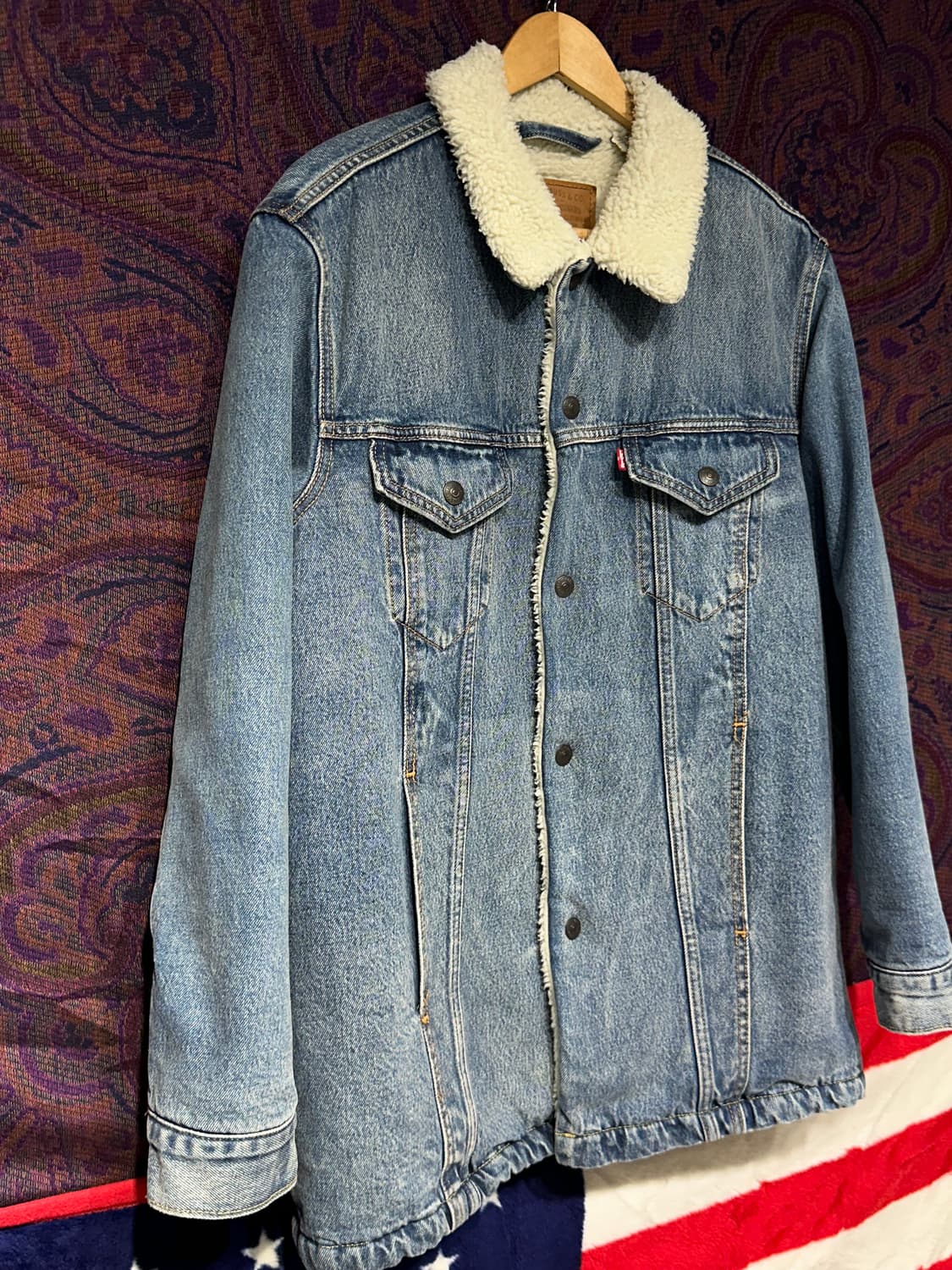 리바이스 프리미엄 빅E 데님 양털 자켓 상품이미지3
