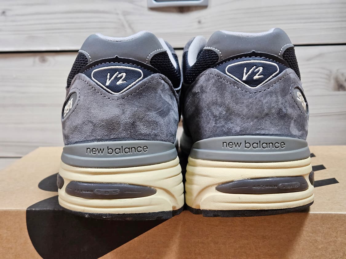 [280] 뉴발란스 991v2 다크 굴 그레이 상품이미지4