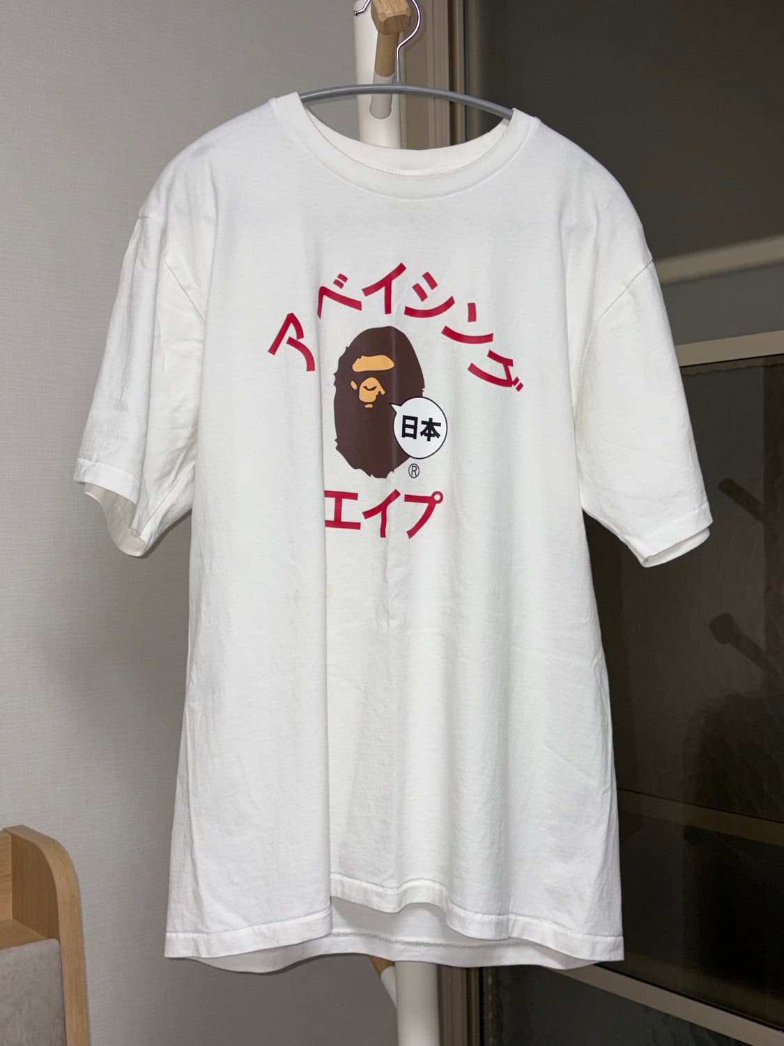 베이프 재팬 가타카나 컬리지 시티 티셔츠 상품이미지1