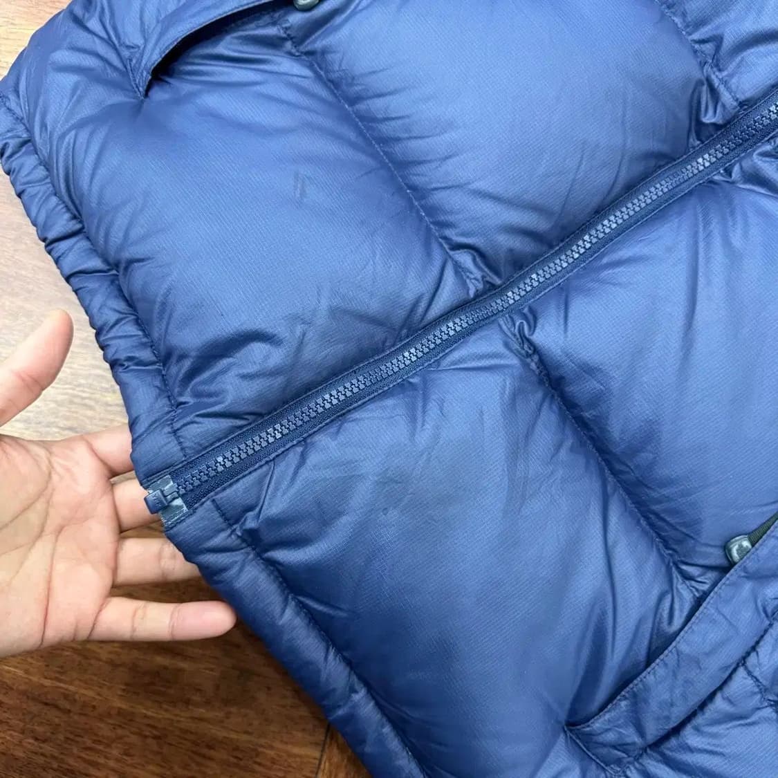 95 노스페이스 네이비 눕시 700 패딩 자켓  상품이미지4