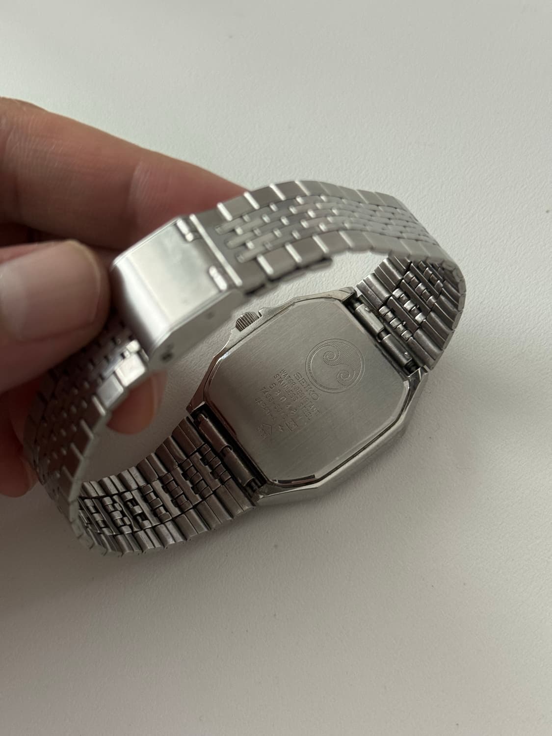 세이코 Seiko 쿼츠 크로노스 스퀘어 데이데이트 상품이미지4