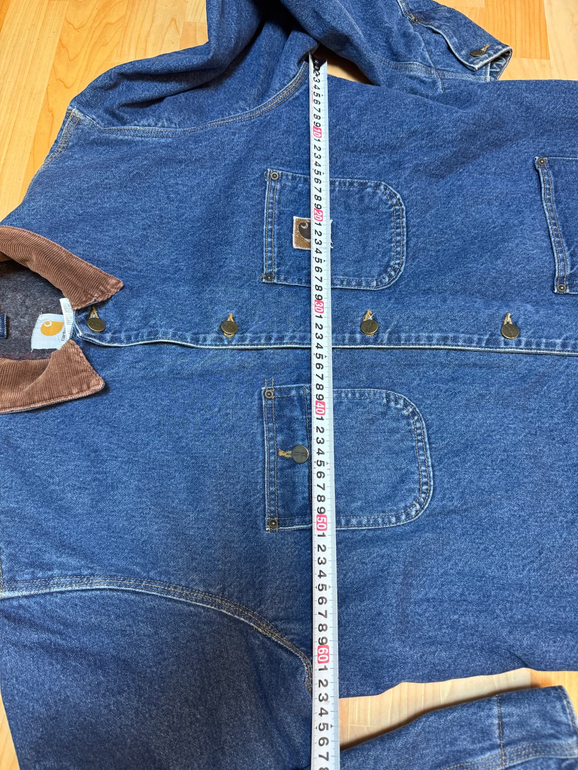 빈티지 칼하트 데님 커버올 초어자켓 105이상 상품이미지8