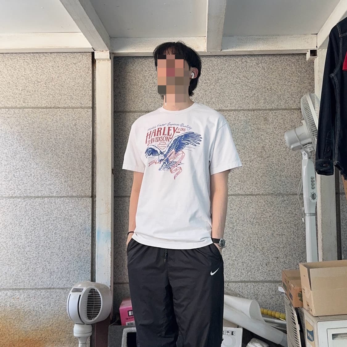 할리데이비슨 서울 익스클루시브 로고 반팔 상품이미지1