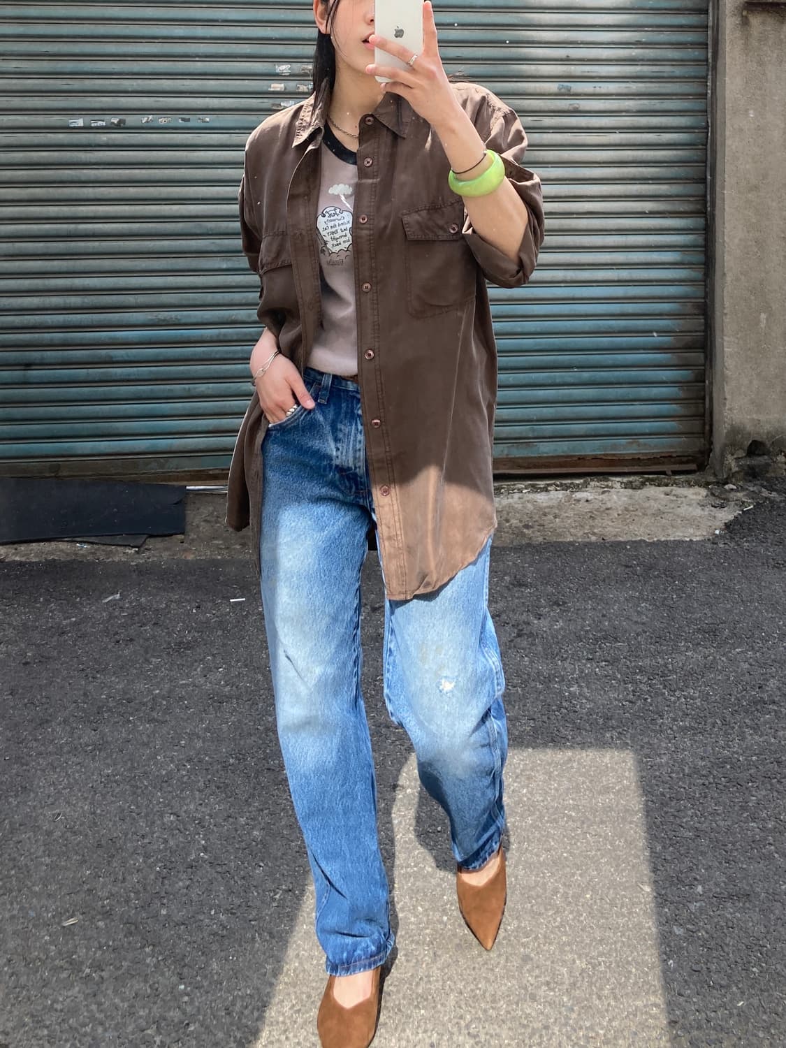 JPN모카 링거 빈티지 티셔츠 상품이미지2