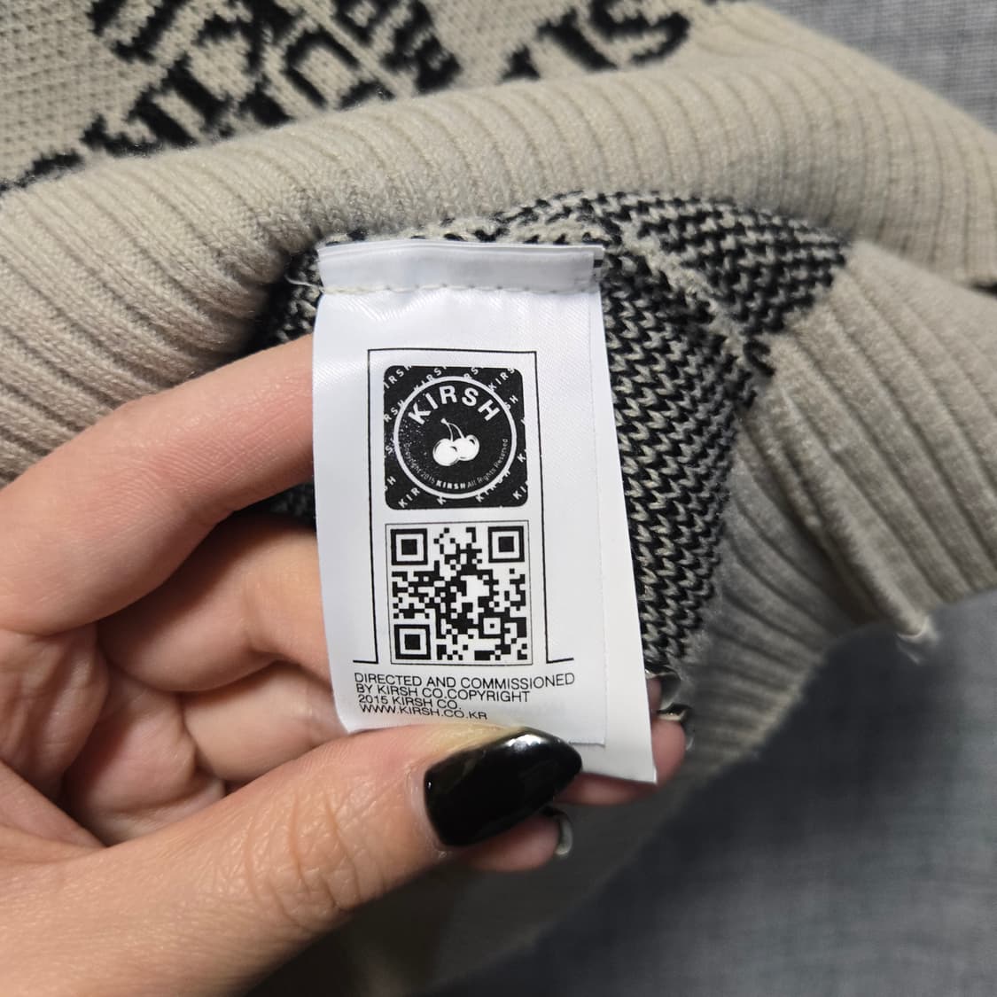 키르시 여성 시어 니트 베스트  상품이미지4