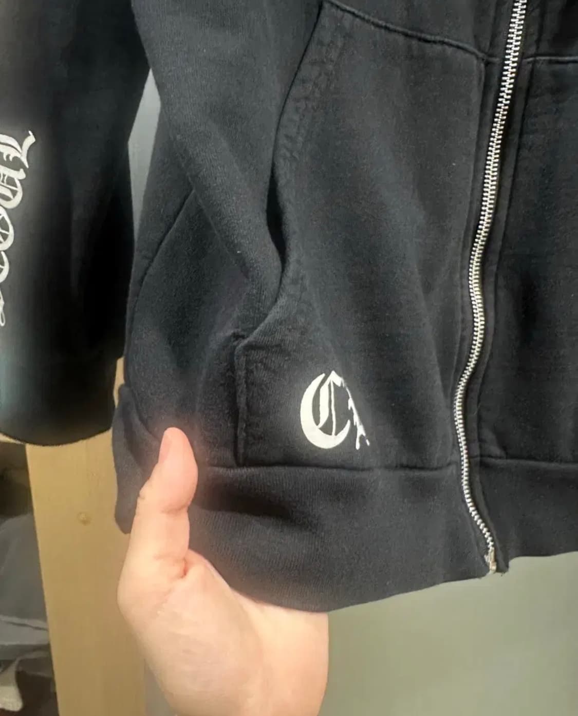 크롬하츠 서울 한정판 후드집업 XL 상품이미지6