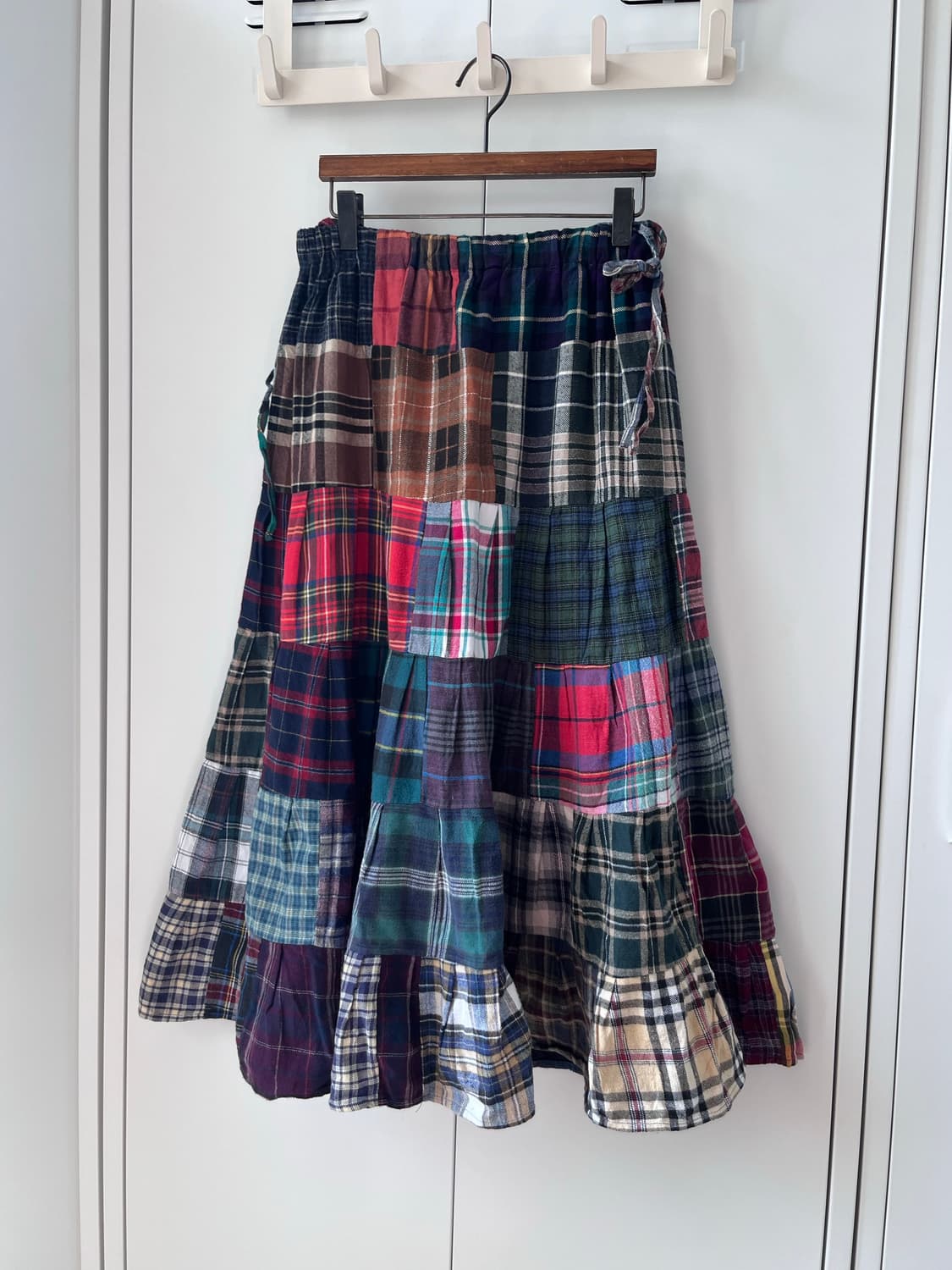 Sample vintage 리얼패치 롱 스커트  상품이미지4