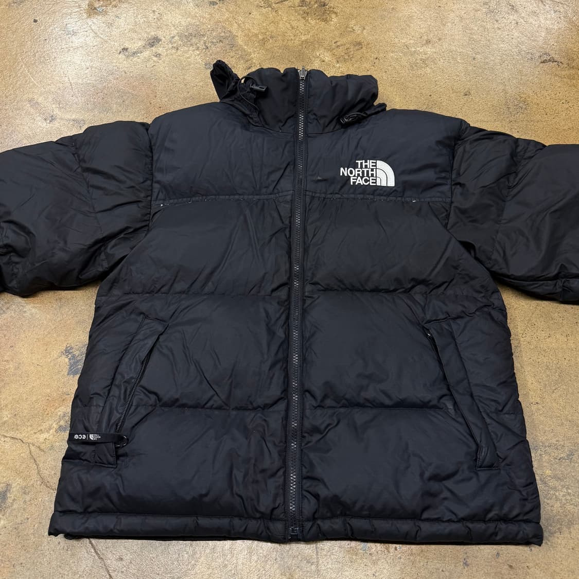 [정품/M] 노스페이스 블랙 패딩 점퍼 b19 상품이미지3