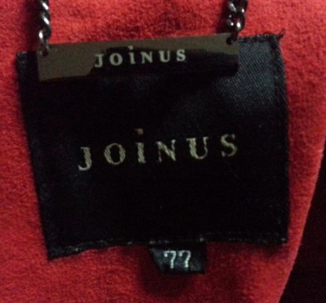 조이너스 토끼털 배색 코트 레드 94-102-165 상품이미지4