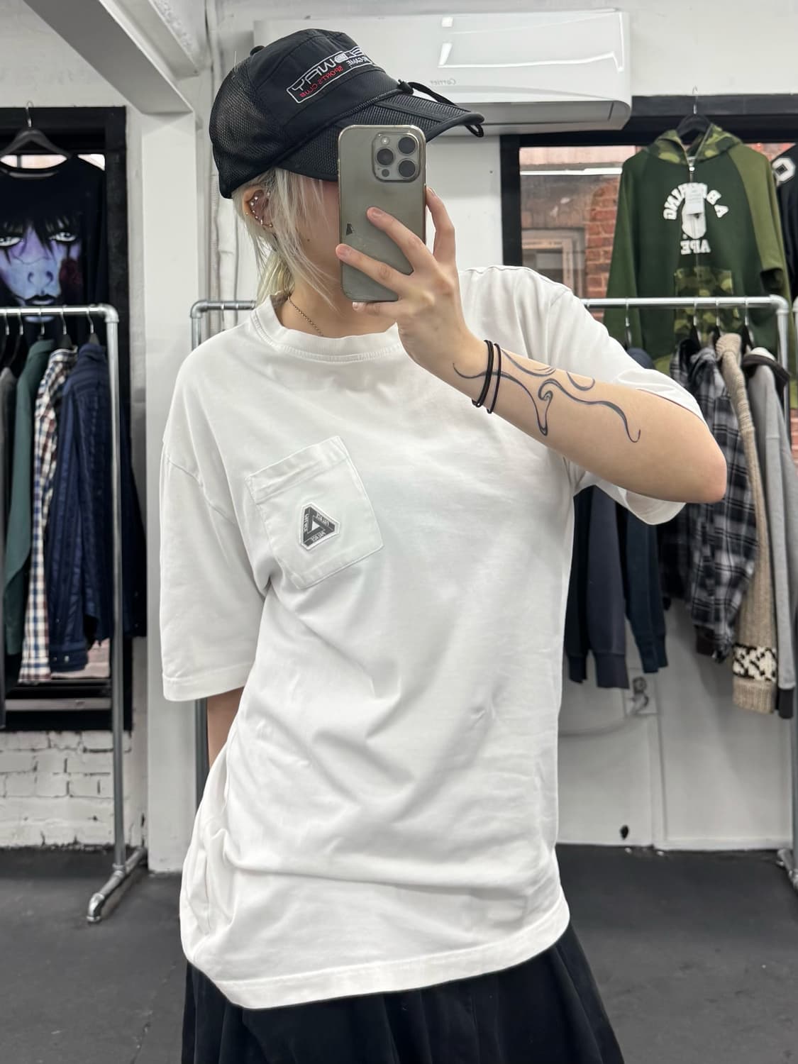 팔라스 포켓 로고 티셔츠 상품이미지5