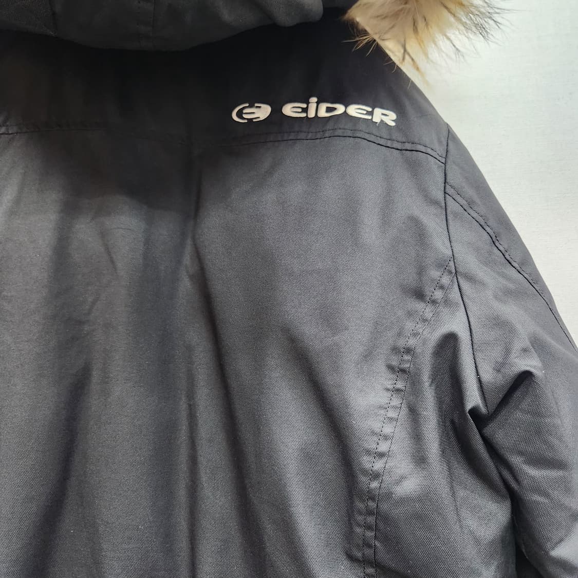 아이더 700 덕다운 후드(너구리)숏패딩 L(XL) 상품이미지7