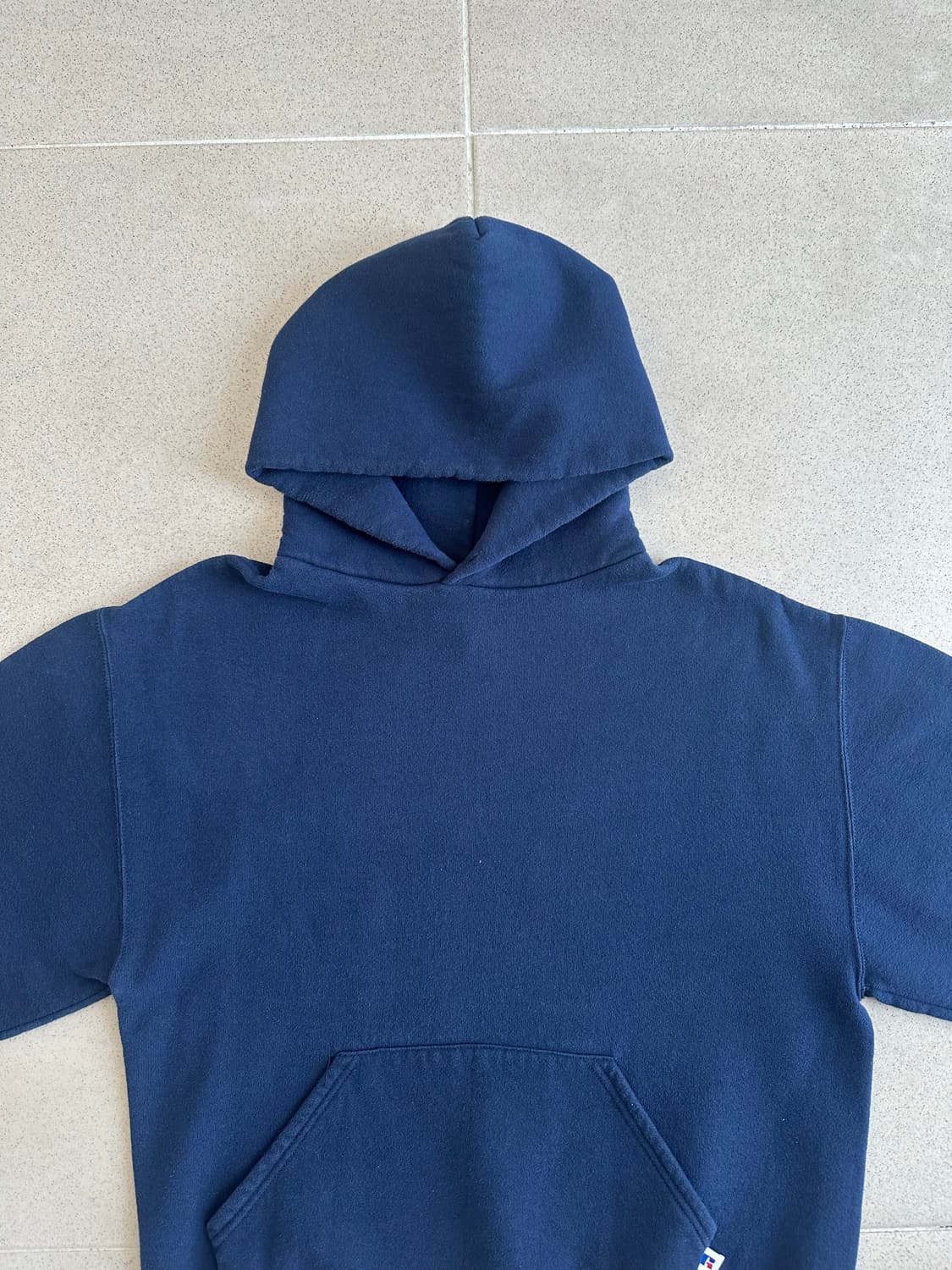 90s 빈티지 러셀 후드 네이비 M USA 상품이미지4