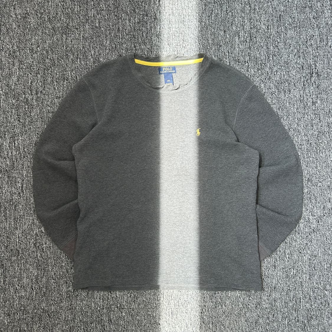 폴로 랄프로렌 그레이 와플티셔츠 상품이미지1