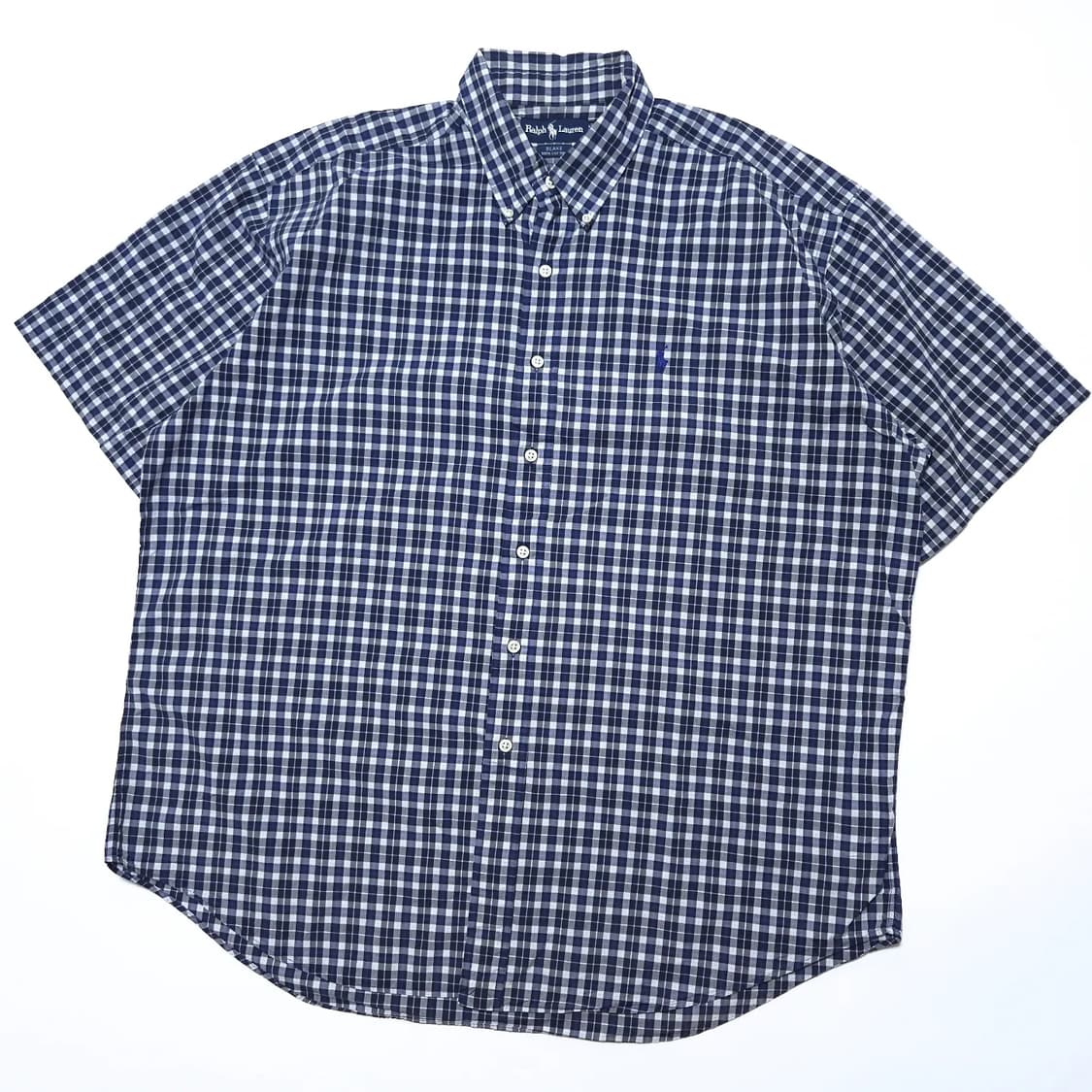 폴로 랄프로렌 90s 블레이크 반팔 체크 셔츠 남방 상품이미지1