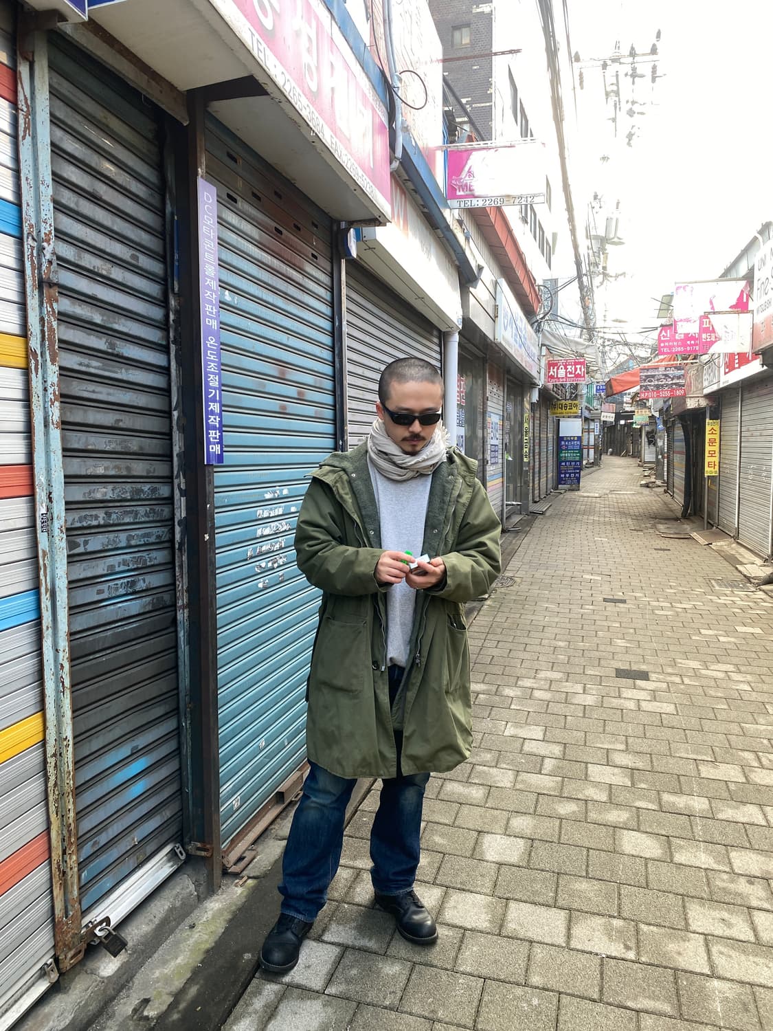 vintage scarf 상품이미지8