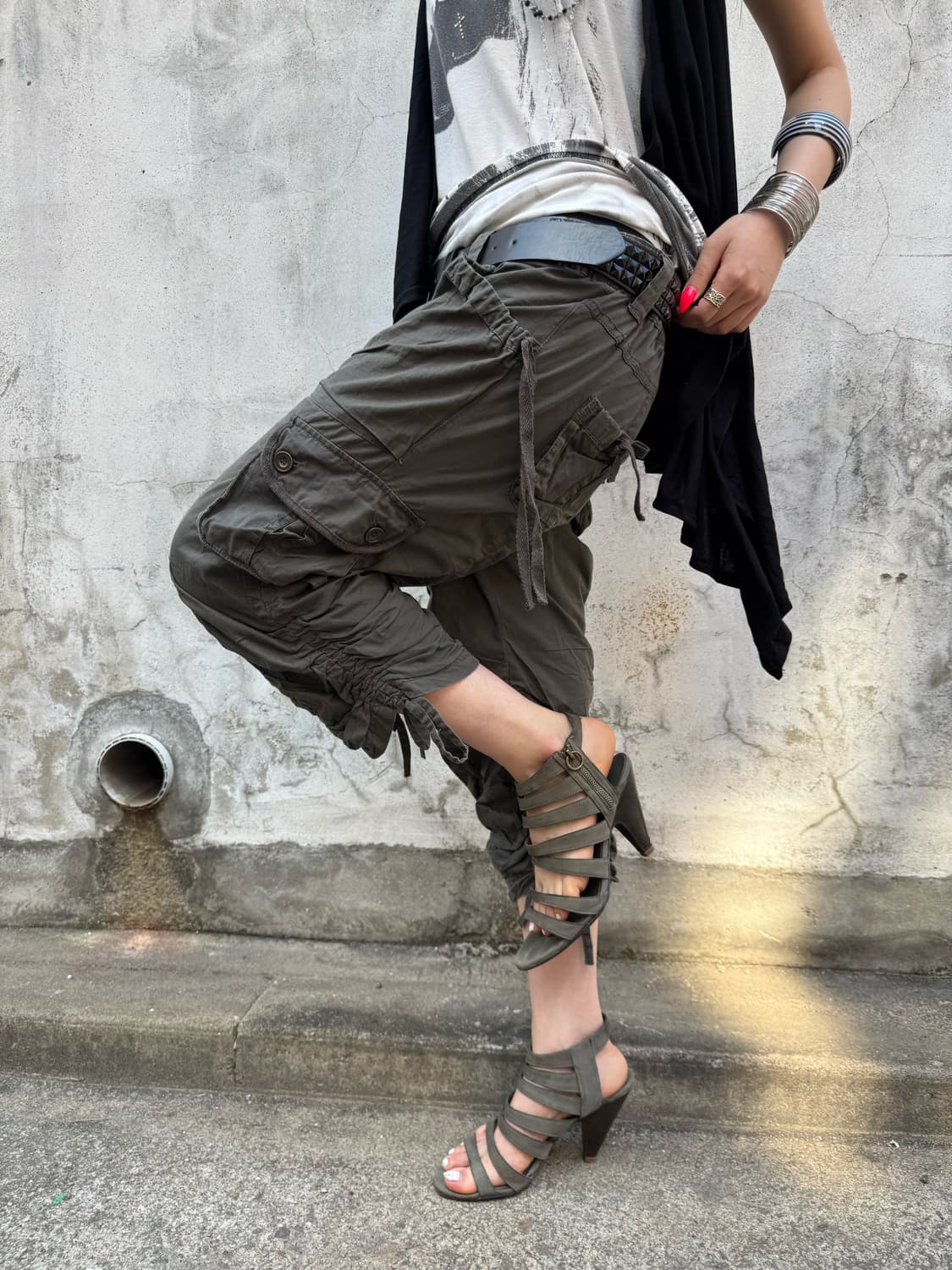 Grunge layered set 상품이미지4