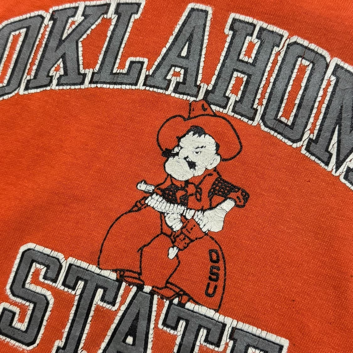 80s USA Champion Oklahoma 스웻셔츠 L 상품이미지3