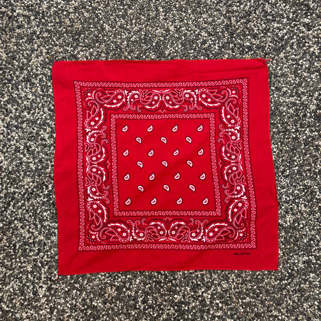 빈티지 페이즐리 반다나 (51x51cm)  상품이미지1