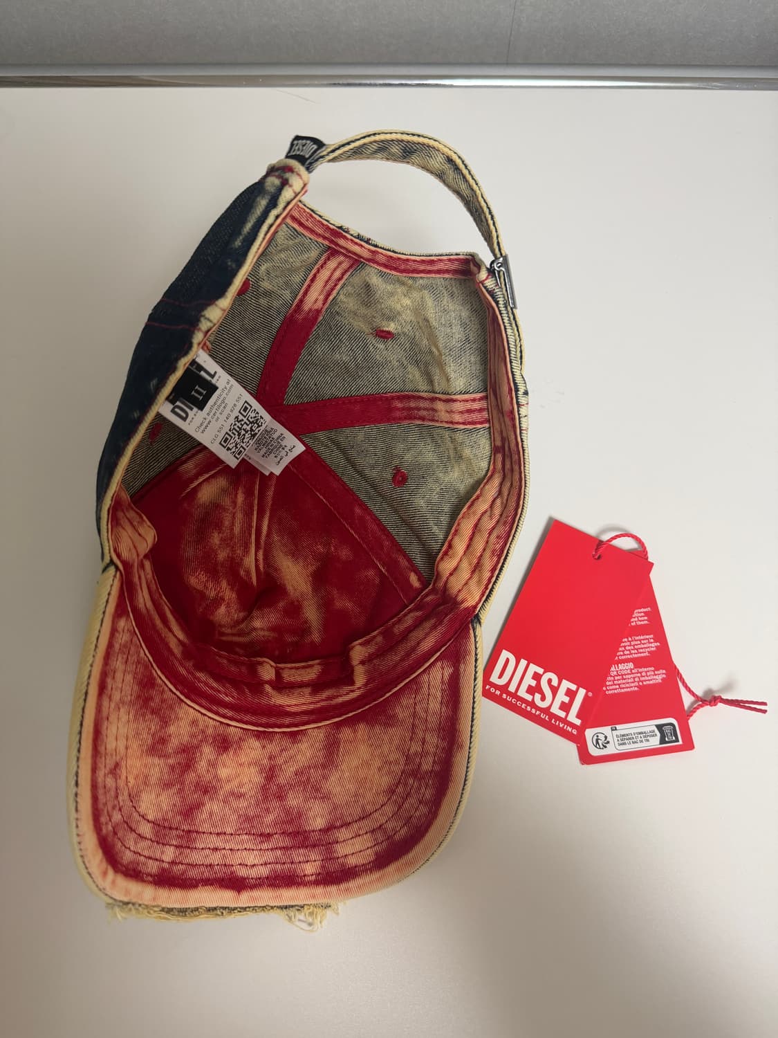 디젤 세이몬 볼캡 모자 2사이즈 상품이미지3