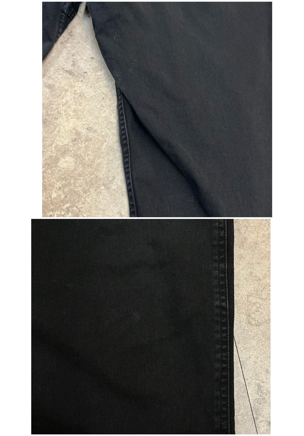 그라미치 코튼 팬츠 블랙 L #csz3750 상품이미지9