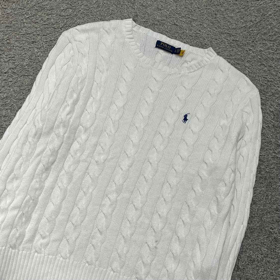 [100] 폴로 랄프로렌 신형 케이블 니트 상품이미지1