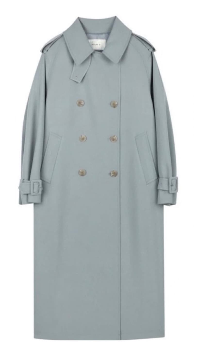  상품) 닐바이피 블루그레이 트렌치코트 상품이미지5