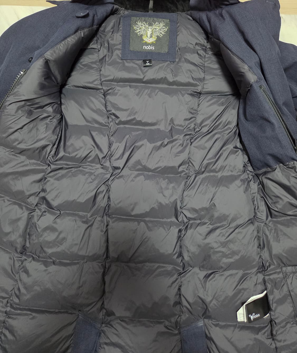 노비스 튤라 네이비 여성 패딩 상품이미지5