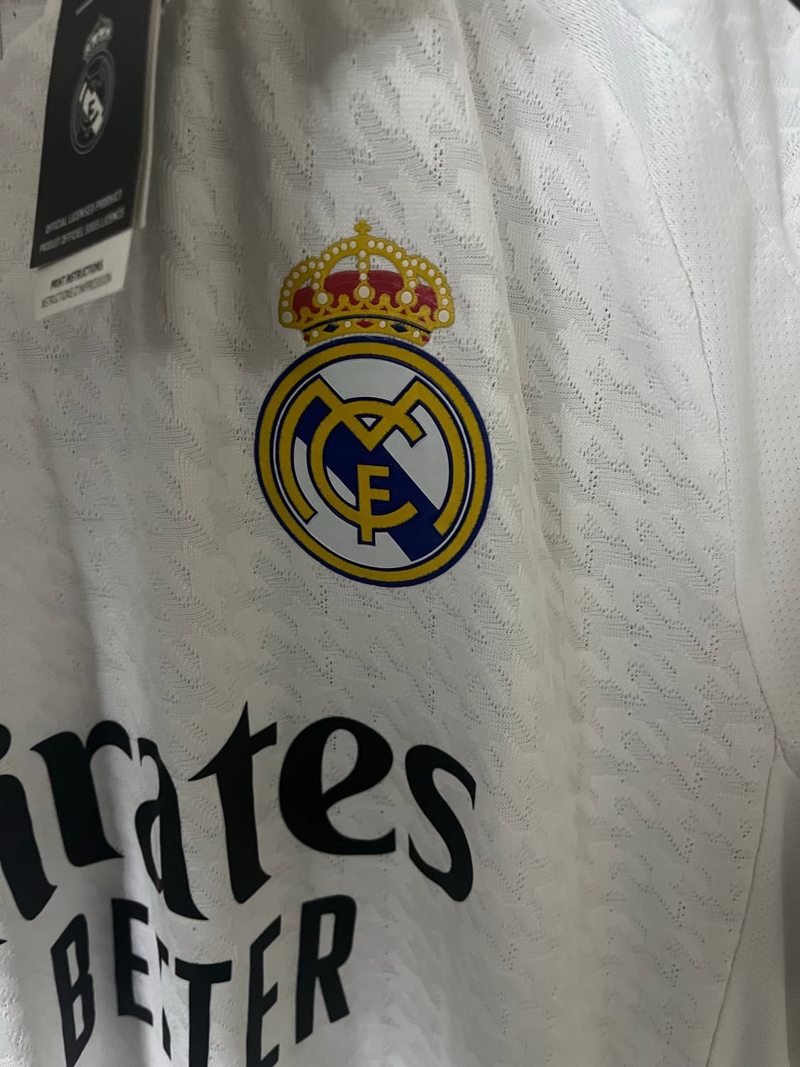 아디다스 레알 마드리드 24/25 홈 저지 L 화이트 상품이미지4