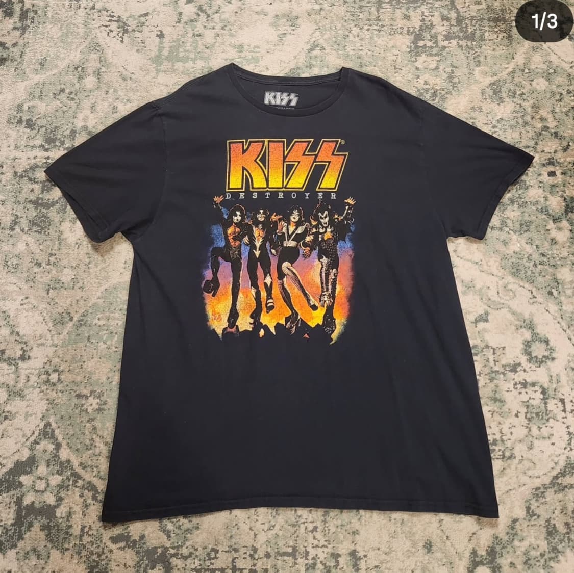 KISS 오피셜 밴드티 상품이미지2