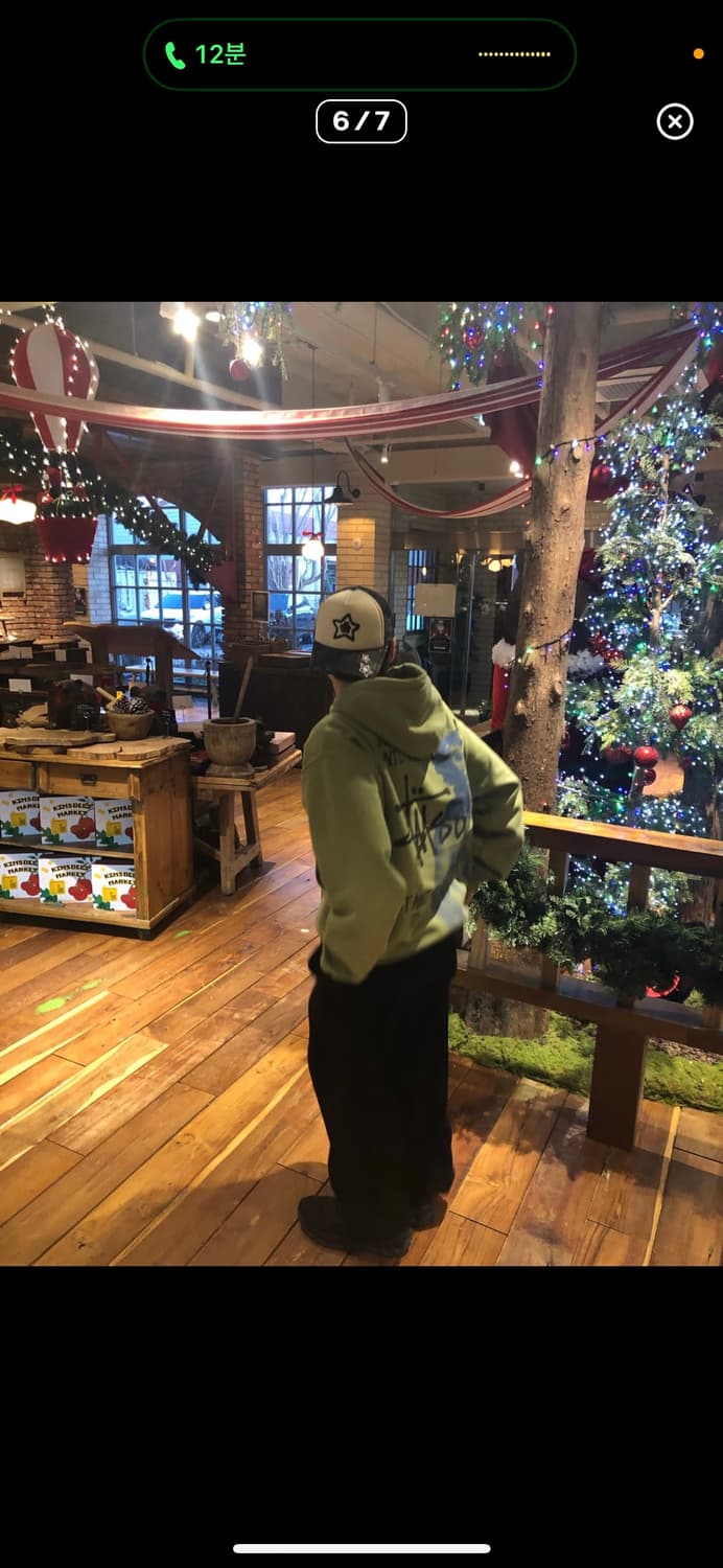 스투시 비너스 말차 후드집업 상품이미지3