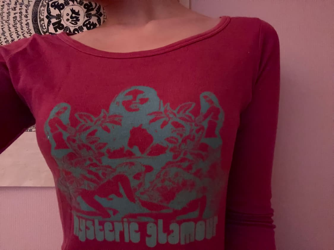 레어) 히스테릭 글래머 롱 슬리브 상품이미지3