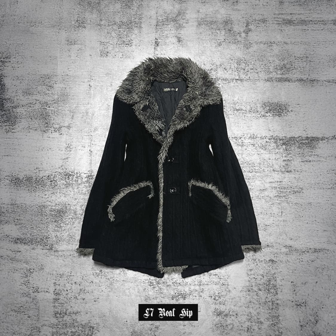 (L7 real hip) 00s archive fur knit  상품이미지1