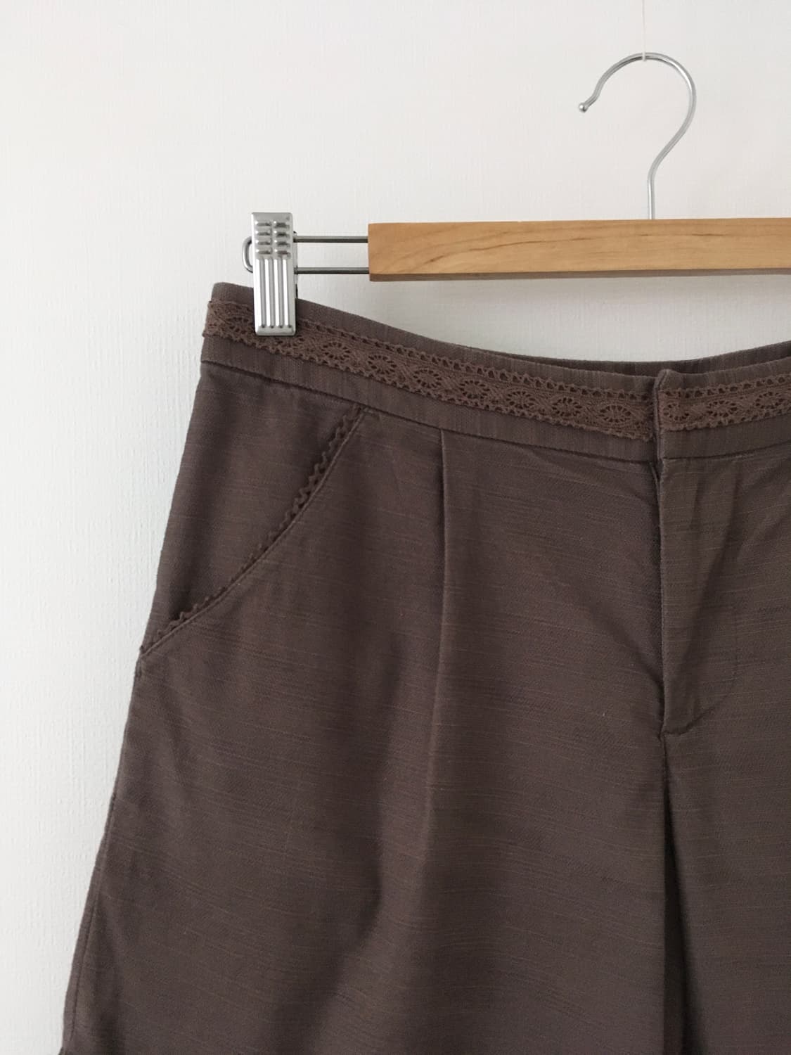 lace rollup pants 상품이미지4