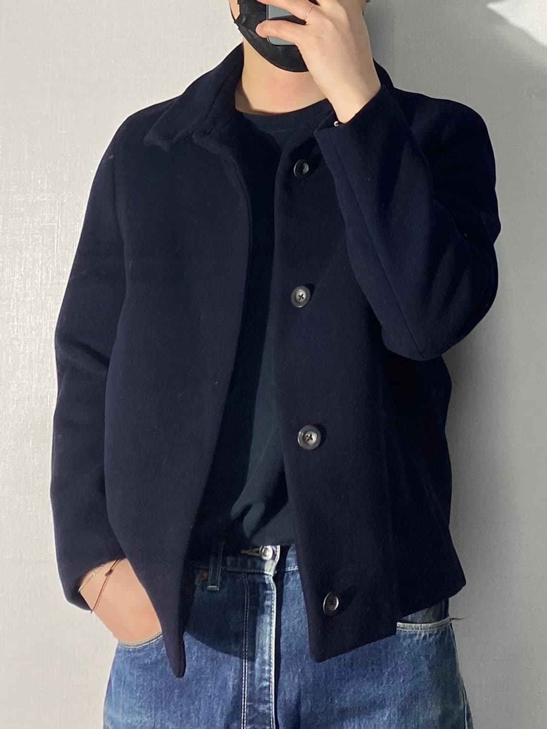 [48] JILSANDER 08AW 라프시몬스 질샌더 미니멀 울 자켓  상품이미지8